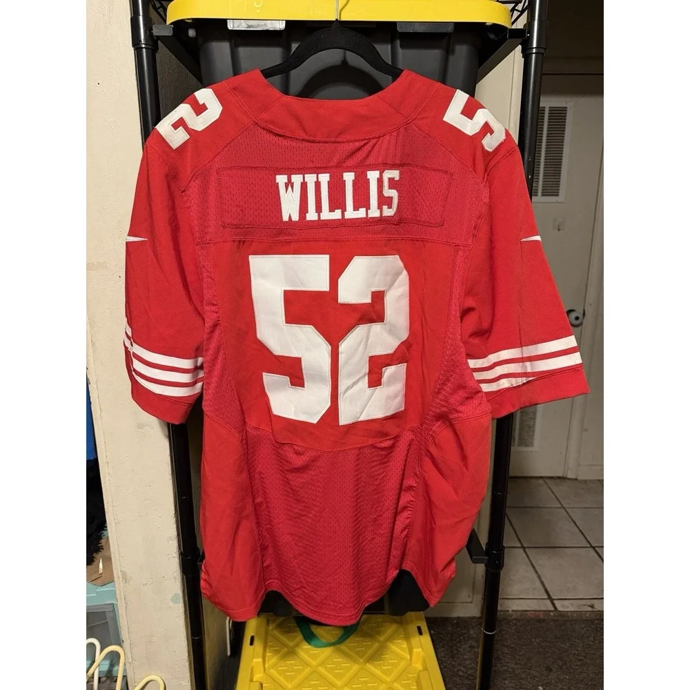 NFL SF 49ers Patrick Willis 52 Jersey Nike Men's Size‎ 44